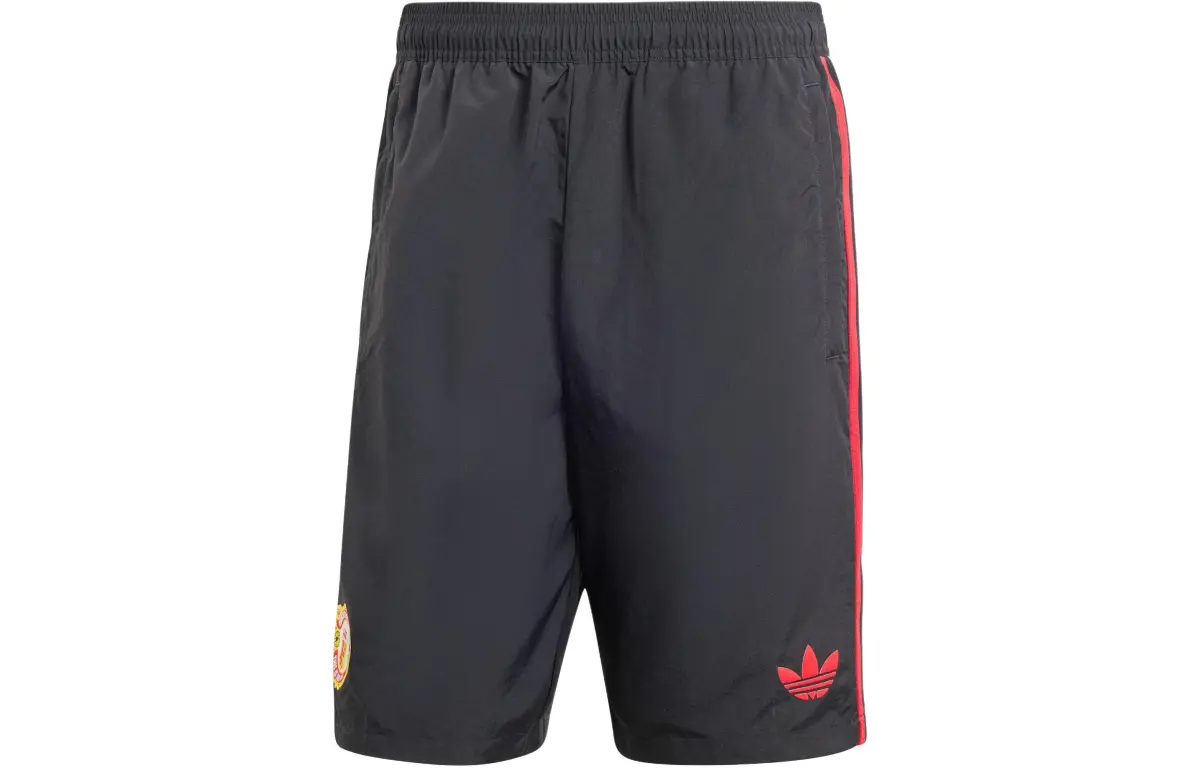 Adidas x Stone Roses Manchester United Soccer Bottom Men's Black