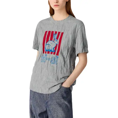 Bottega Veneta Graphic Printed Regular Fit T Shirt