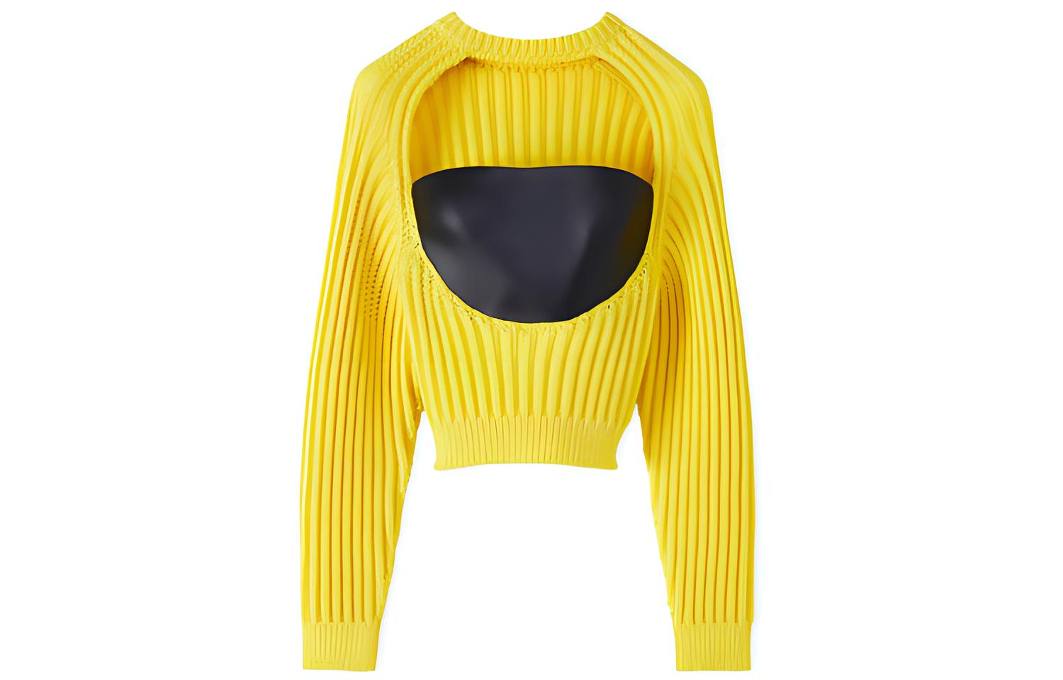 LOEWE FW21 Sweater Women's Yellow