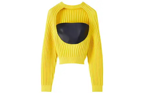 LOEWE FW21 Sweater Women's Yellow