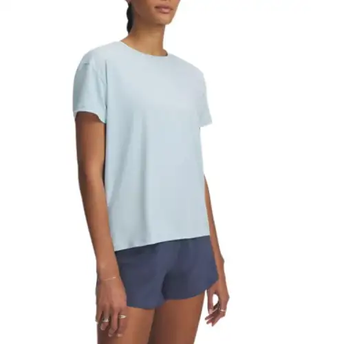 Under Armour Vanish Energy Drop Shoulder Sleeve T Shirt Women's Light Blue