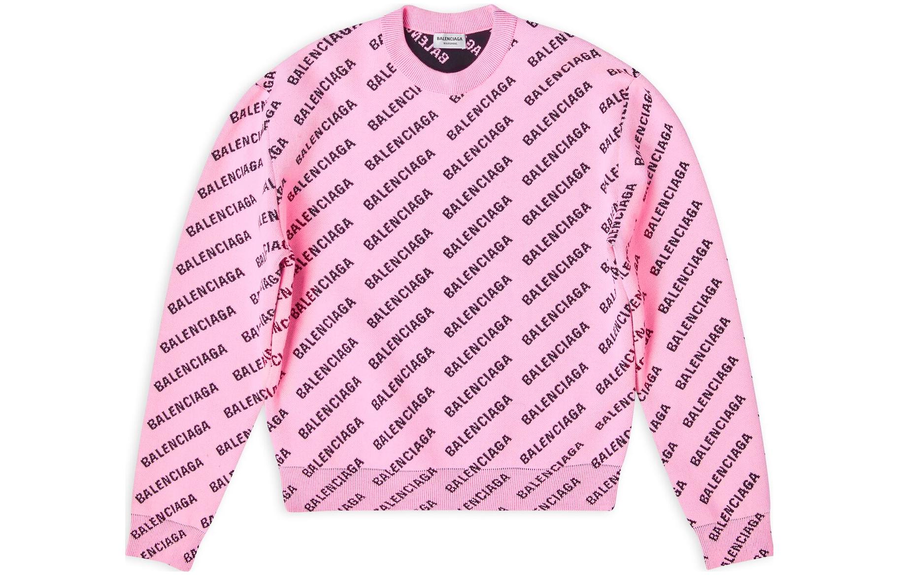 Женский свитер Balenciaga (розовый)