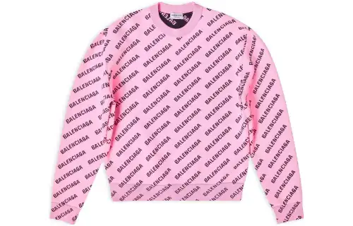 Balenciaga Logo intarsia Cardigan