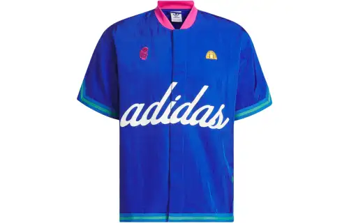 Adidas Originals HOOP YORK CITY WARM UP TOP Basketball Jersey Unisex Blue
