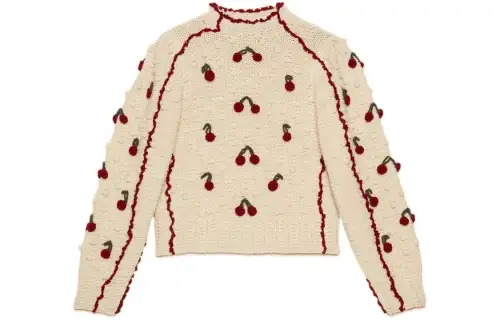 GUCCI Sweaters Women's Beige Half Turtleneck Moderate Other