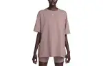 Nike Sportswear Essentials Drop Shoulder Sleeve T Shirt Women's Smokey Mauve