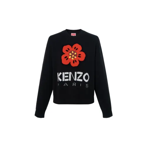 Kenzo Boke Flower-motif wool jumper