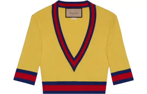 GUCCI SS23 Sweater Women's Yellow