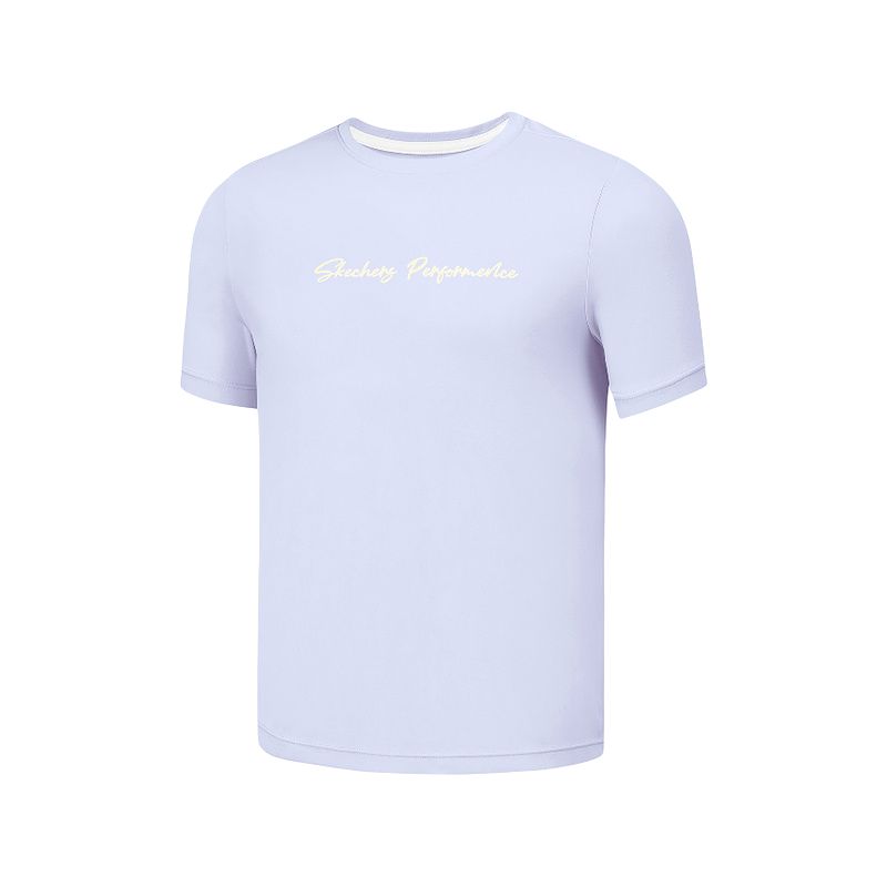 Skechers Basic Sports Collection SS25 T Shirt Women’s Photinia Purple/00FW