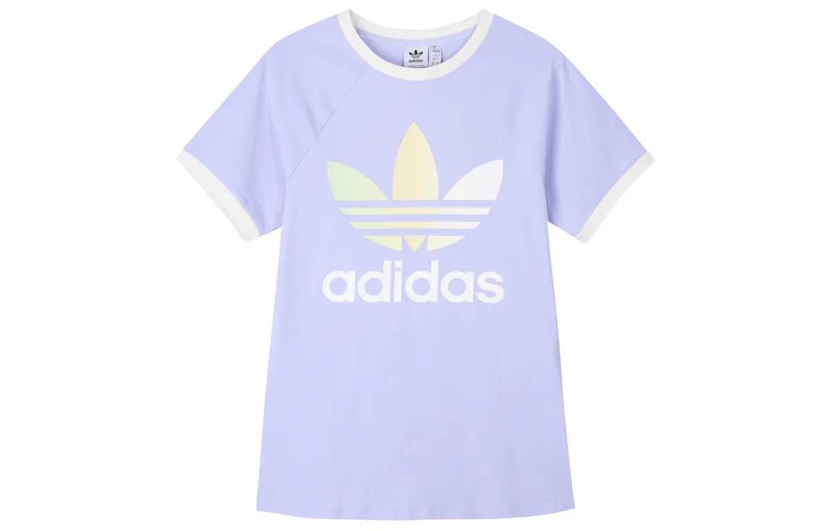 Adidas Originals T Shirt Women's Light Purple
