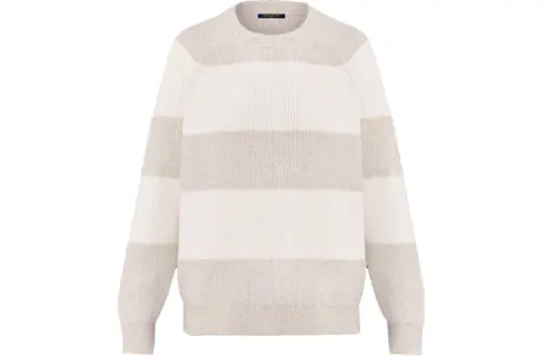 Lv Chunky Stripes Pullover