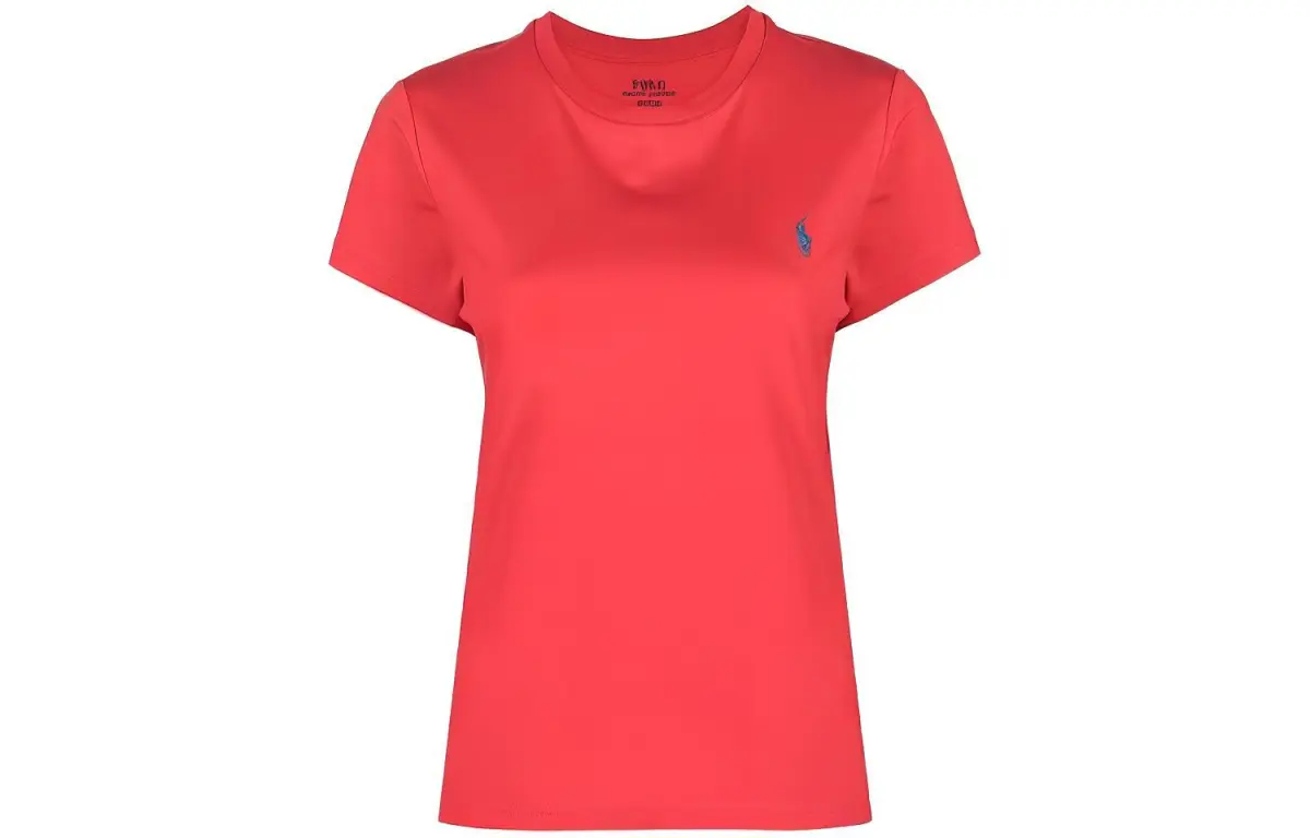 Polo Ralph Lauren SS22 T Shirt Women's Red Standard