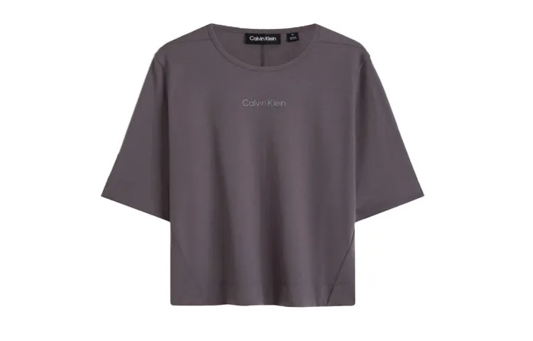 CALVIN KLEIN Regular T Shirt Women's Can Gray