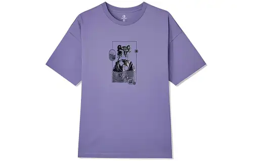 Converse Drop Shoulder Sleeve T Shirt Women's