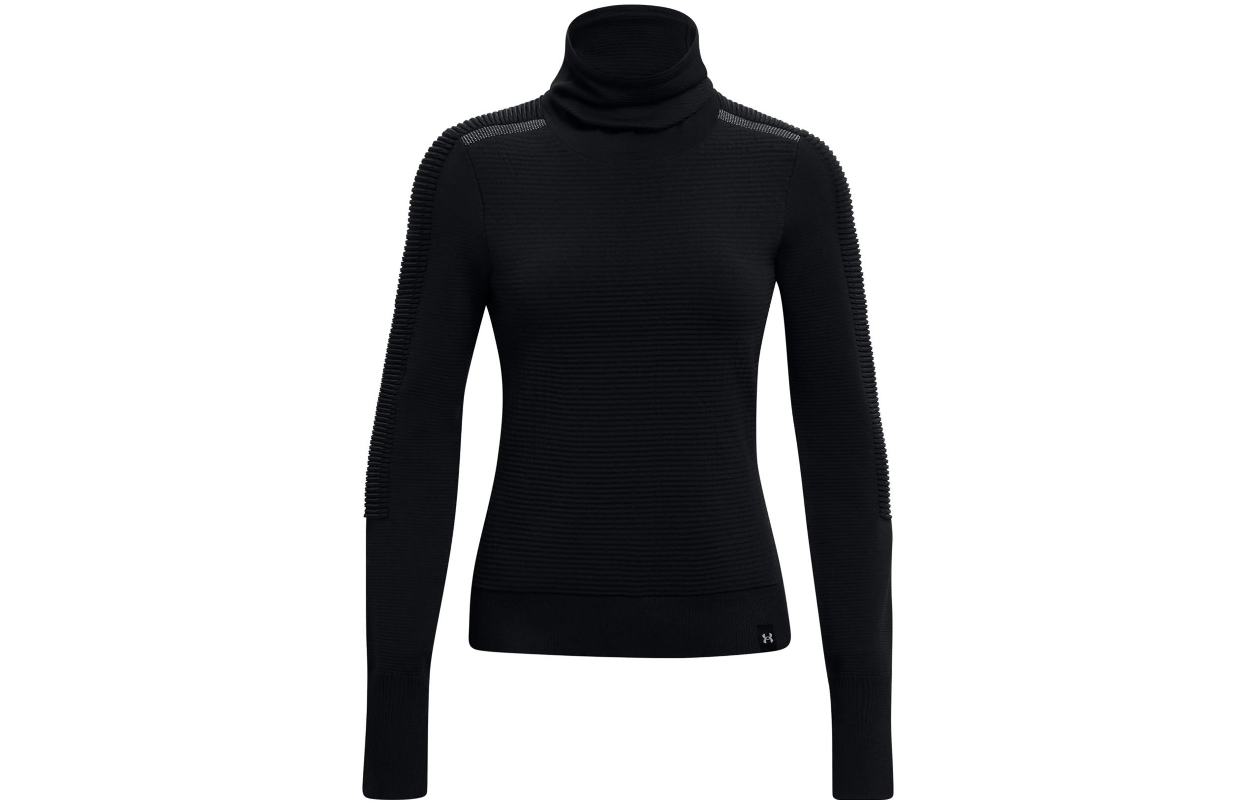 Женская футболка Under Armour Mock Neck (черная)