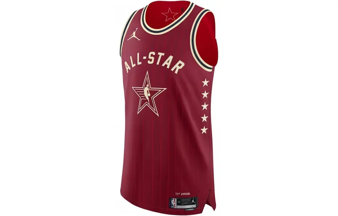 Jordan 2023 All Stars Basketball Jersey Unisex Red