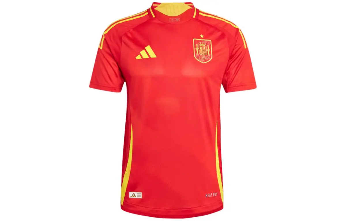 adidas Men's Spain 2024 Home Authentic Jersey Red