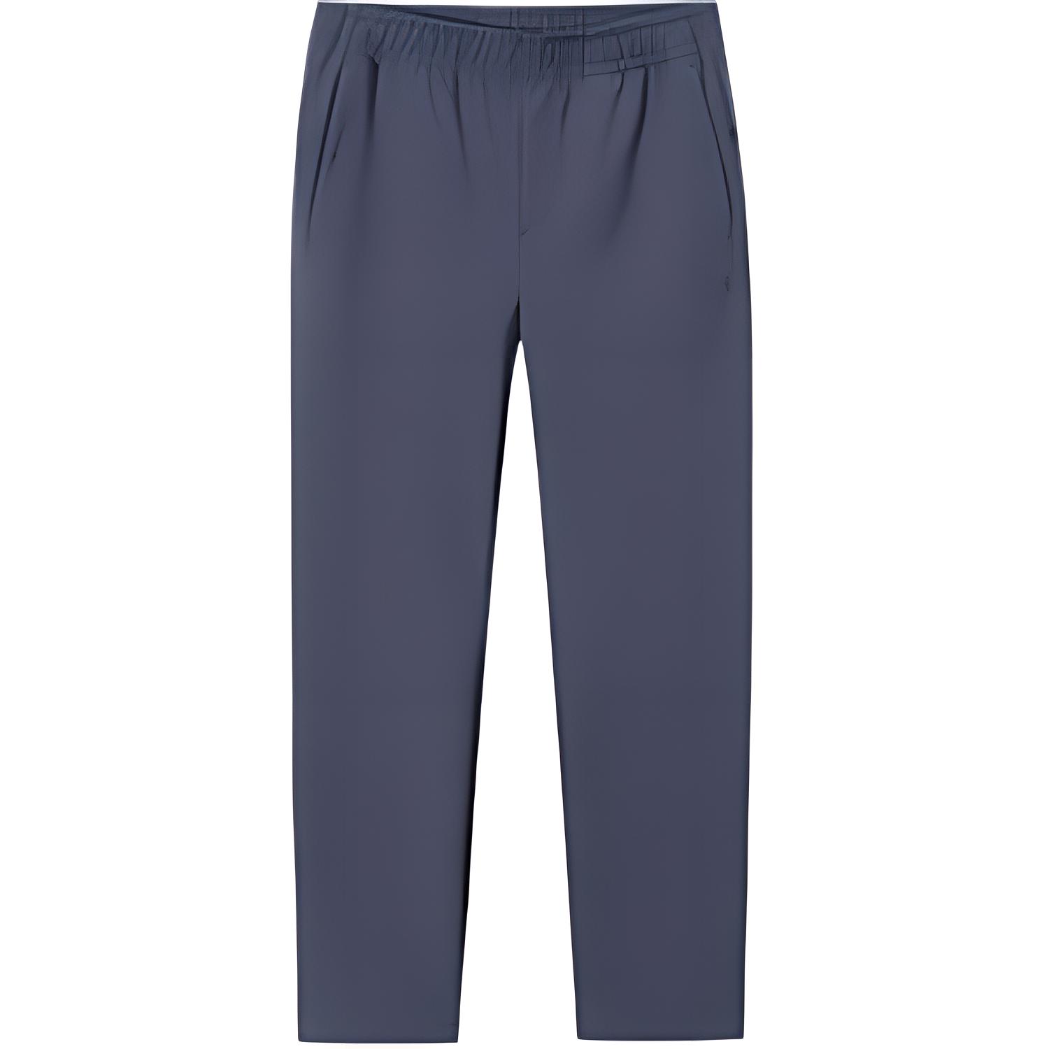 Anta Variety Training Collection Comfortable Solid Color Fleece Lined Versatile Sports Pants Men’s Men’s Gray Clothing