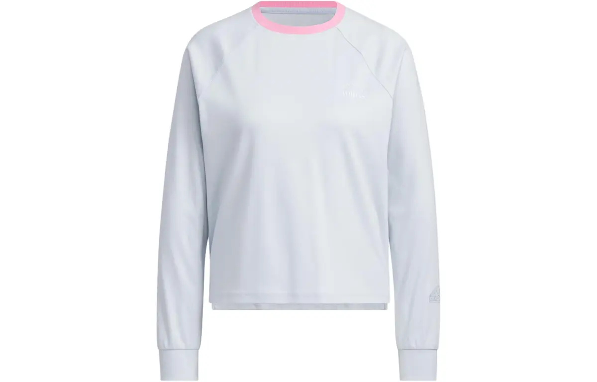 Adidas Raglan Sleeve T Shirt Women's Light Blue