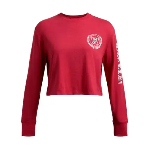 Under Armour Performance CottonCollegiate Regular T Shirt Women's Red