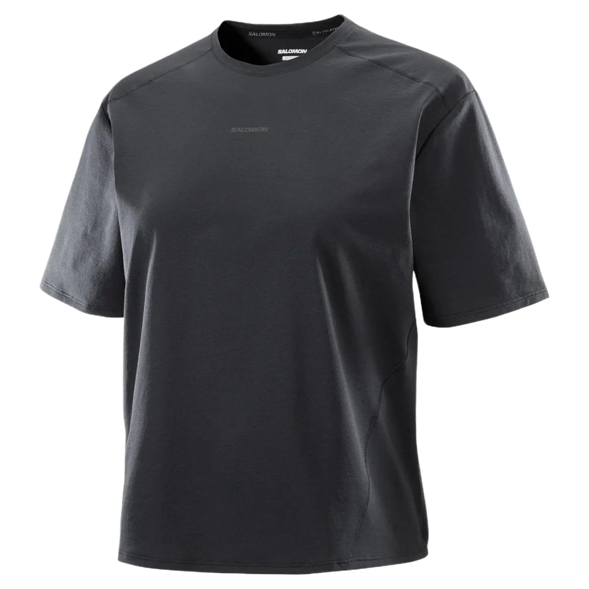 SALOMON Drop Shoulder Sleeve T Shirt Women's Black