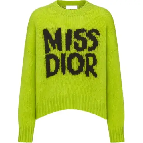 DIOR SS24 Sweater Women's Diamond Green