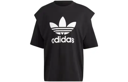 Adidas Originals T Shirt Women's Black Japan Version