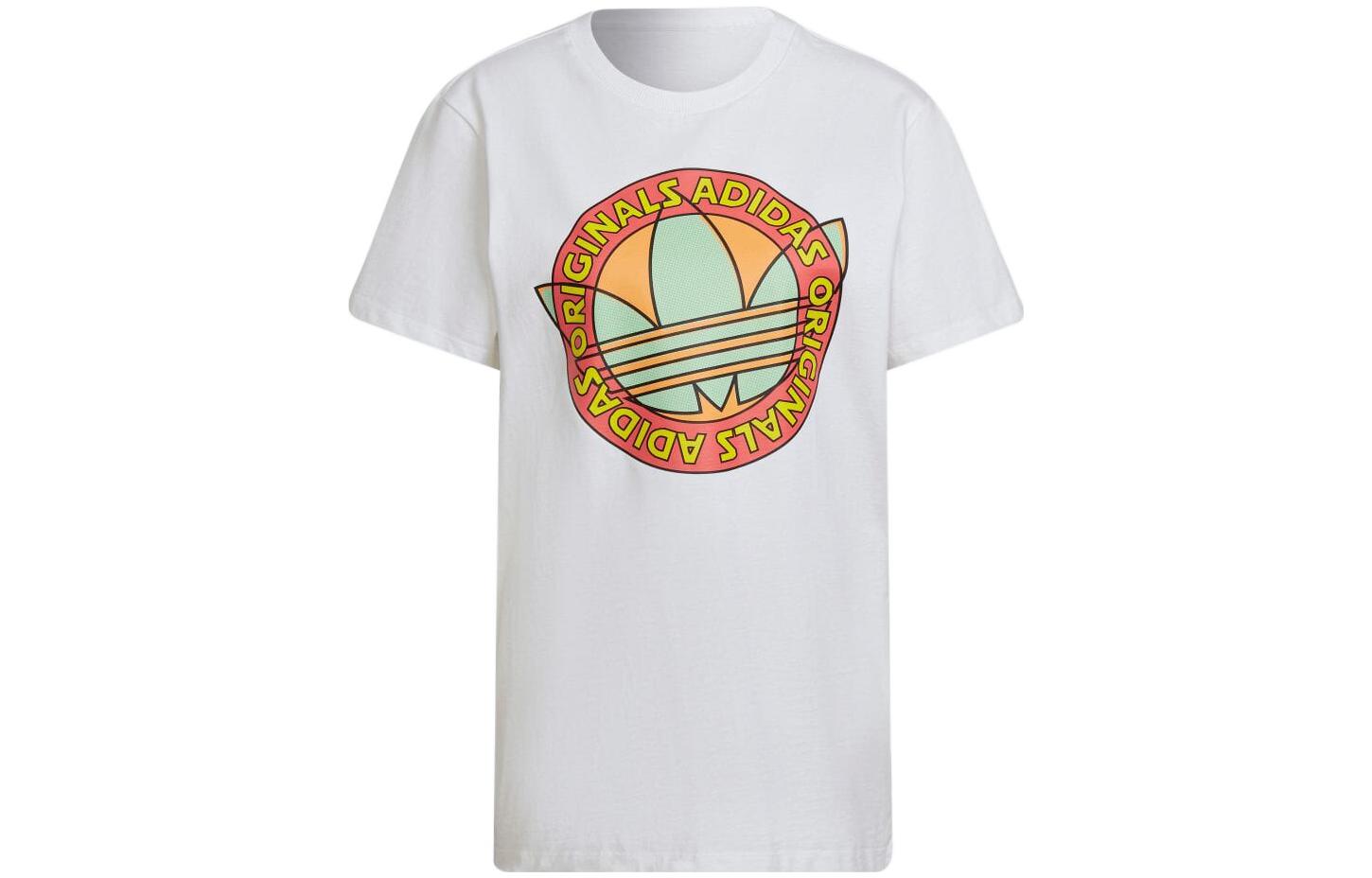 Adidas Originals Summer Surf Regular T Shirt Women's White Japan Version
