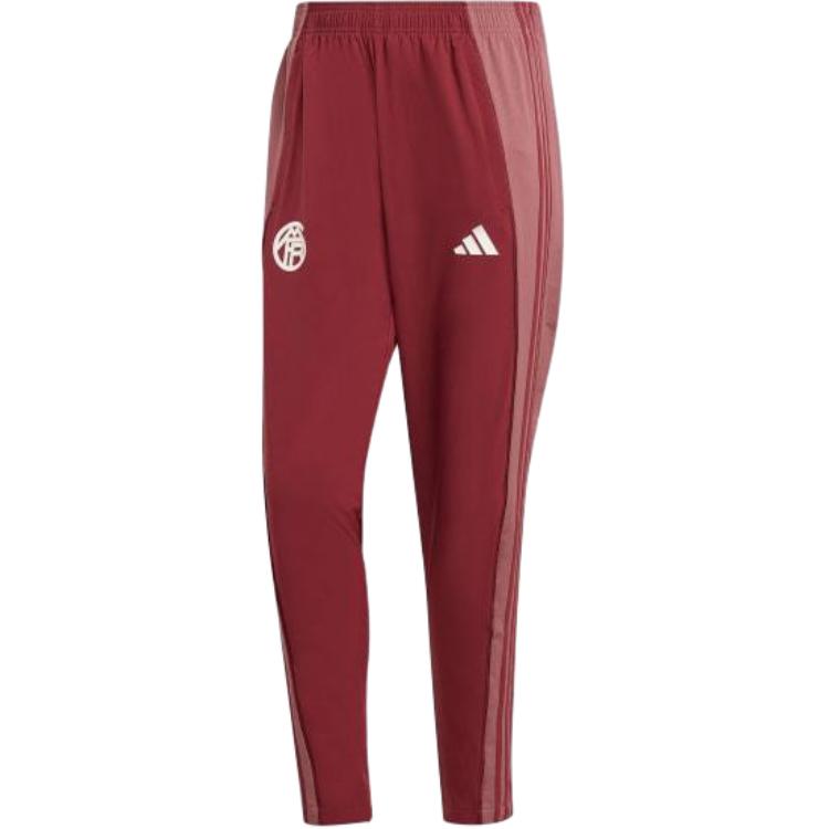 Adidas BayernFC Bayern FC BAYERN ANTHEM Soccer Bottom Men's Shadow Red/Burgundy Red