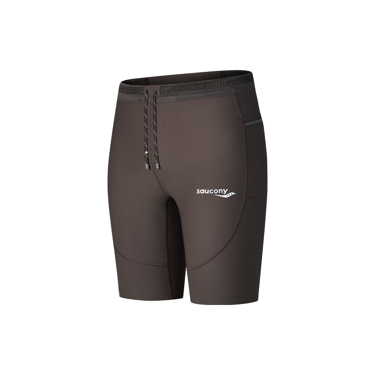 Saucony Running Shorts Unisex Mud