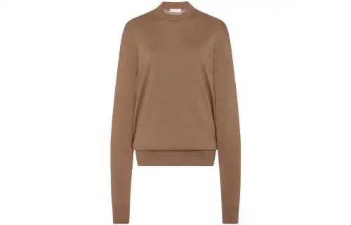 THE ROW Sweaters Women's Brown Crew Neck Moderate Other