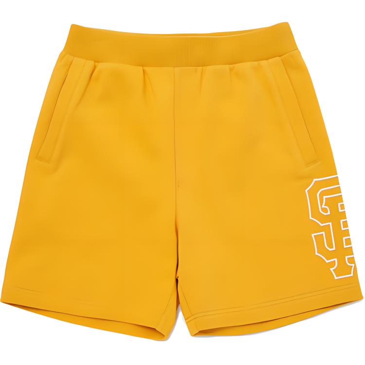 MLB Sports Shorts Unisex Yellow