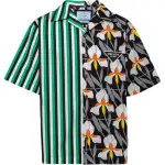 PRADA Shirts Men's Multicolor Lapel Moderate