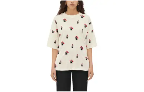 Bottega Veneta T Shirt Women's Light Linen