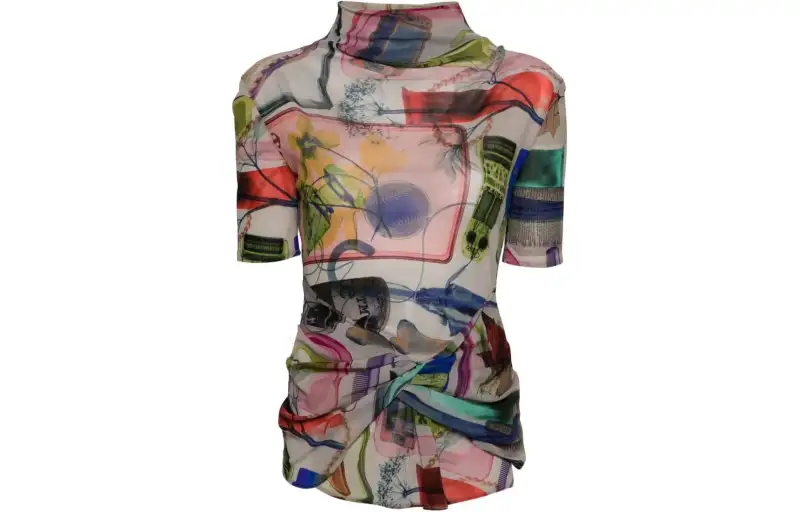 OFF WHITE T Shirt Regular Fit Women's Multicolor