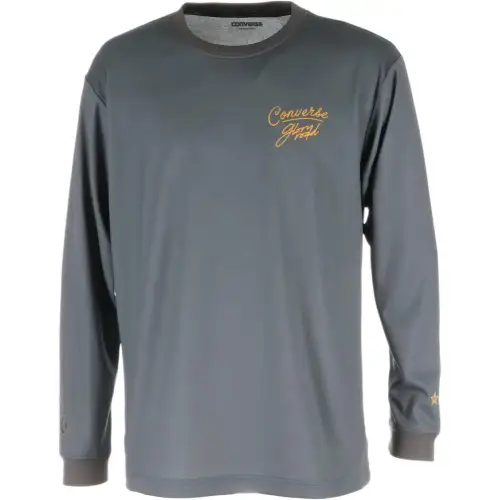 Converse SS25 T Shirt Unisex Charcoal Gray