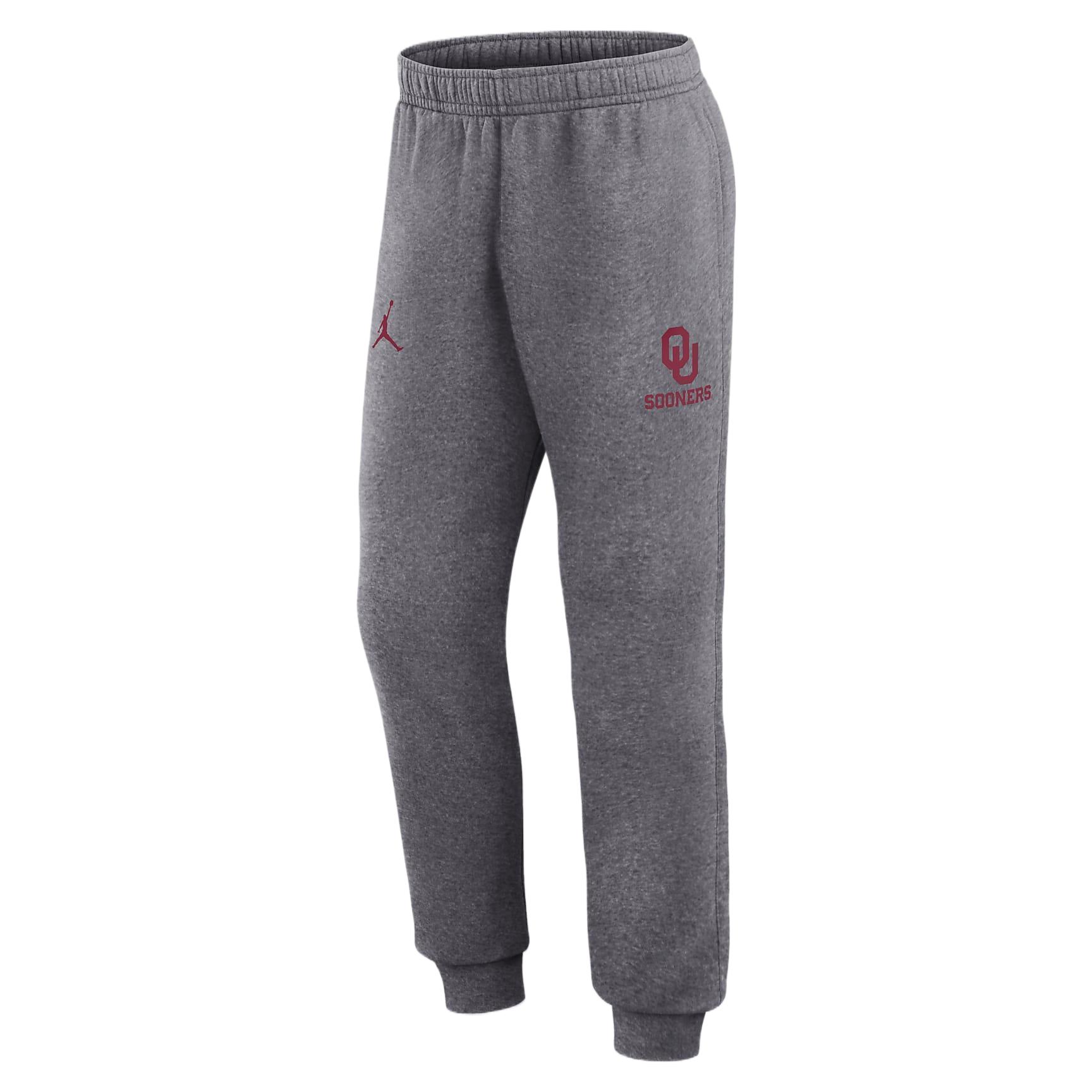 Jordan Oklahoma Sooners Primetime Club Men's Jordan College Joggers