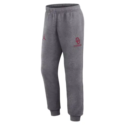 Jordan Oklahoma Sooners Primetime Club Men's Jordan College Joggers