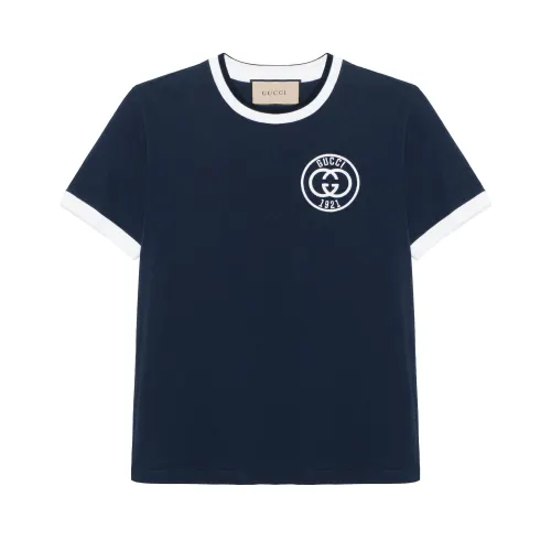 Gucci Cotton jersey T-shirt with embroidery