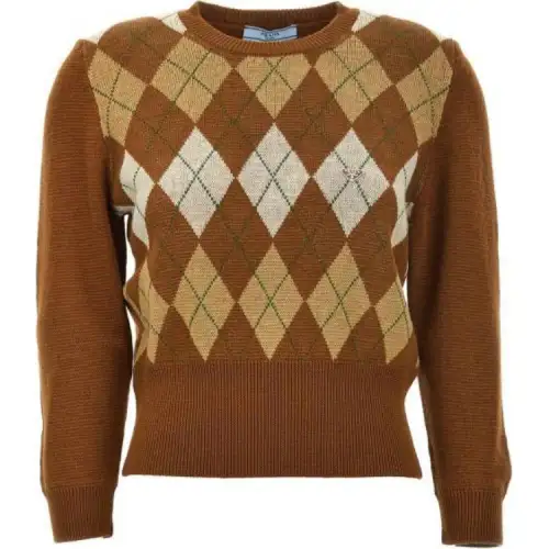 PRADA Argyle pattern Sweater