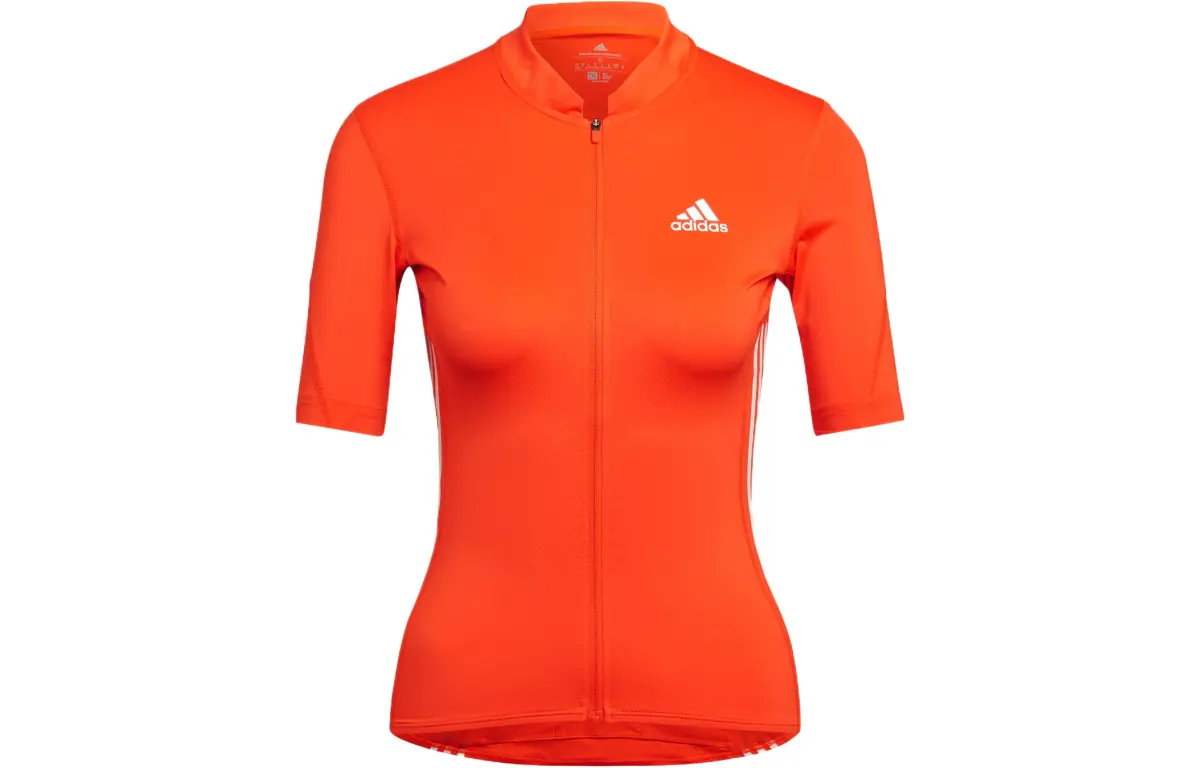 Adidas T-Shirts Women's Orange Crew Neck Moderate Other