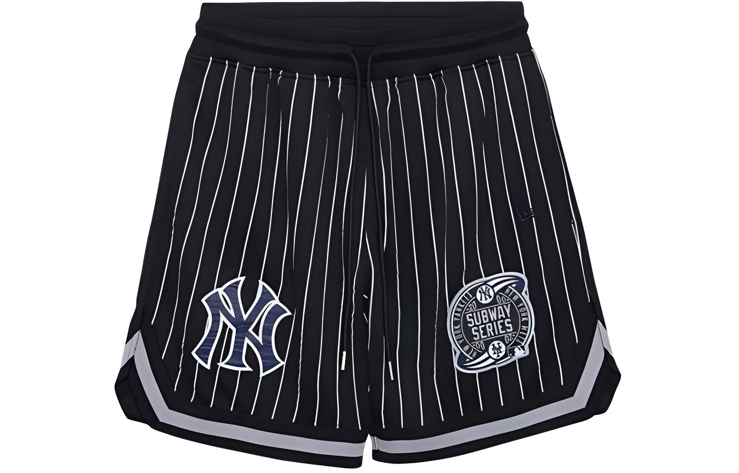 New Era x MLB SS24 New York Yankees Basketball Shorts Unisex Black