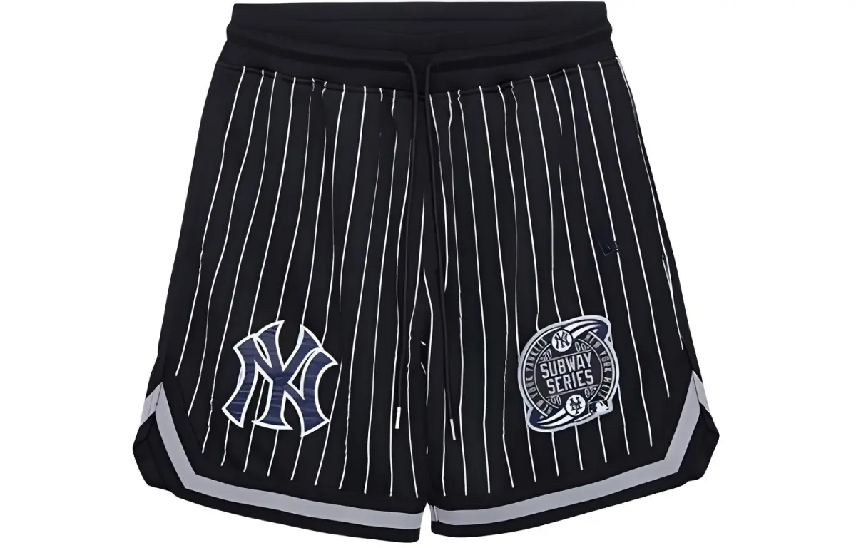 New Era x MLB SS24 New York Yankees Basketball Shorts Unisex Black