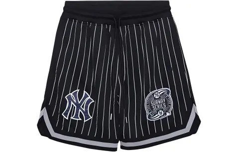 New Era x MLB SS24 New York Yankees Basketball Shorts Unisex Black