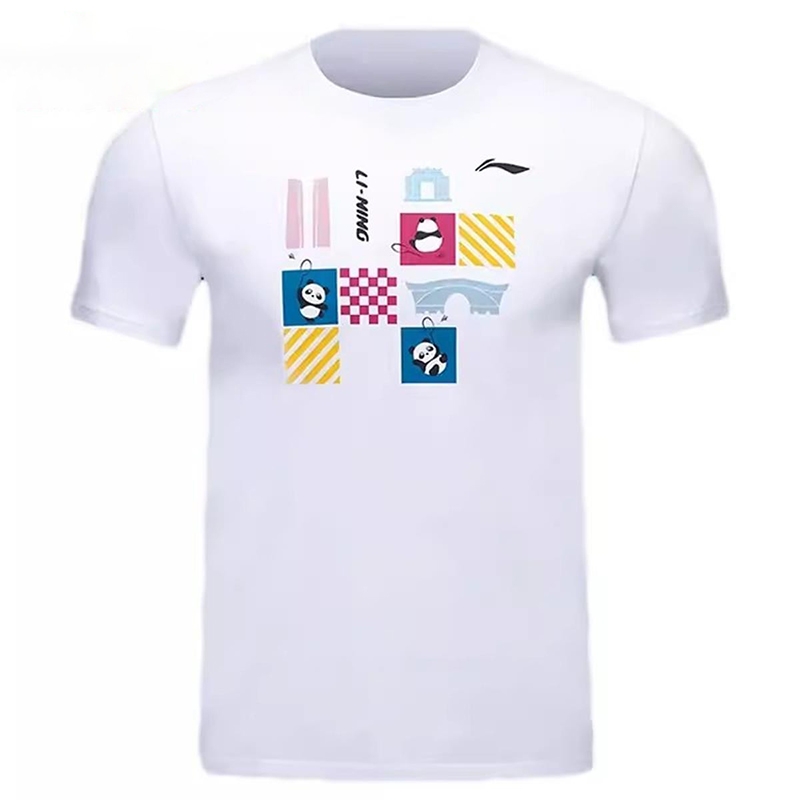 Li Ning Badminton Collection Badminton Jersey Unisex Standard White