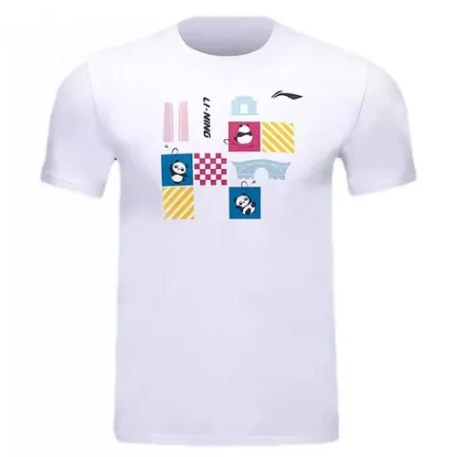 Li Ning Badminton Collection Badminton Jersey Unisex Standard White