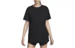 Nike Drop Shoulder Sleeve T Shirt Women's Black