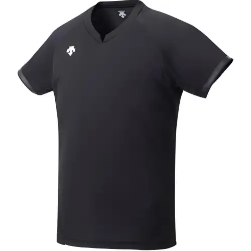 DESCENTE high elastic sweat-absorbent stretch short-sleeved volleyball uniform for men and women