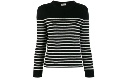 SAINT LAURENT SS21 Sweater Women's Black