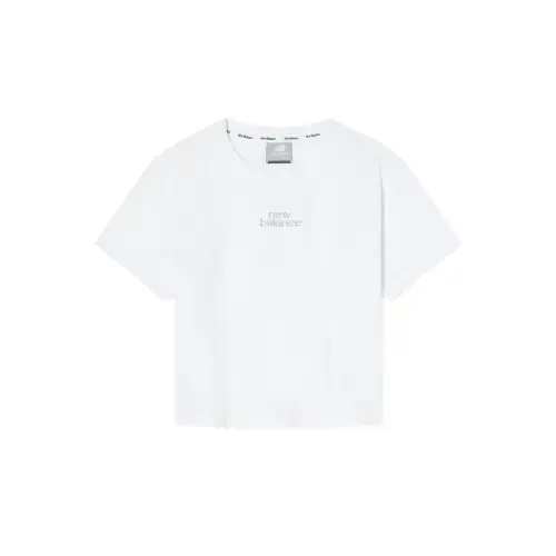 New Balance FROZENSLIM FIT T Shirt Women's 10 White